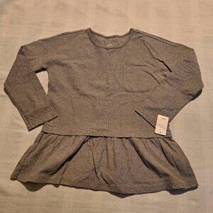 Tea Collection girls size 12 long sleeve shirt, NWT